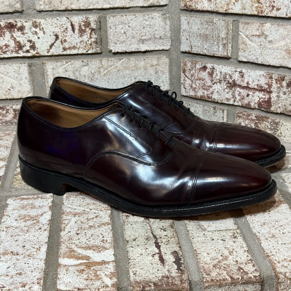 Johnston & Murphy Other - 🎉 HP Johnston & Murphy Optima Burgundy Calfskin Leather Lace-up Oxfords Size 13